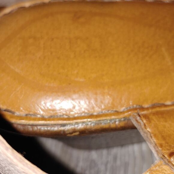 Born tan leather sling back sandals Sz 11 - Picture 6 of 7